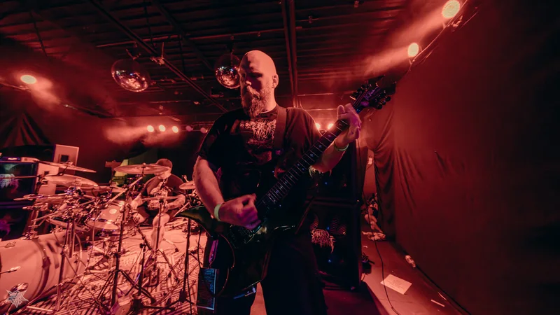 Bill Martin performing live with Extremely Rotten